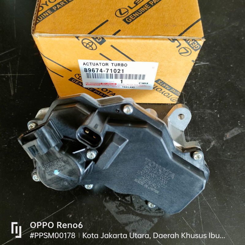 Jual Motor Turbo Actuator Turbocharger Toyota Innova Reborn, Fortuner