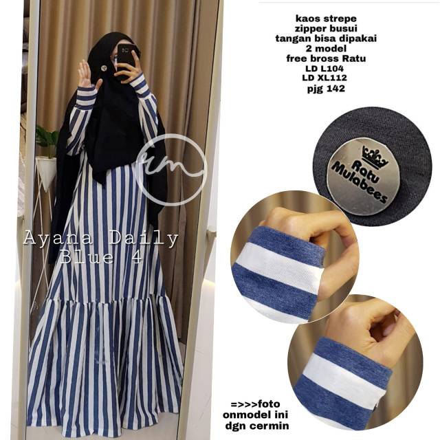 Gamis Ayana daily by ratu