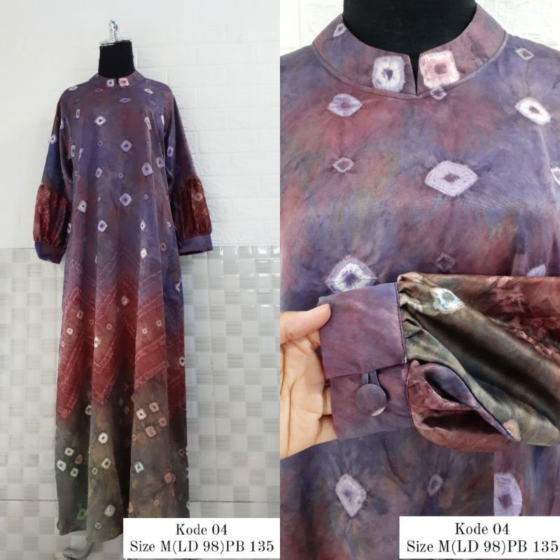 gamis jumputan palembang