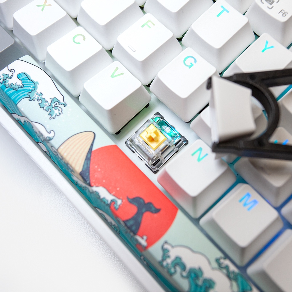 Paradox Gaming Ghost GH64 PBT Sea&amp;Sun Story - Mechanical Keyboard