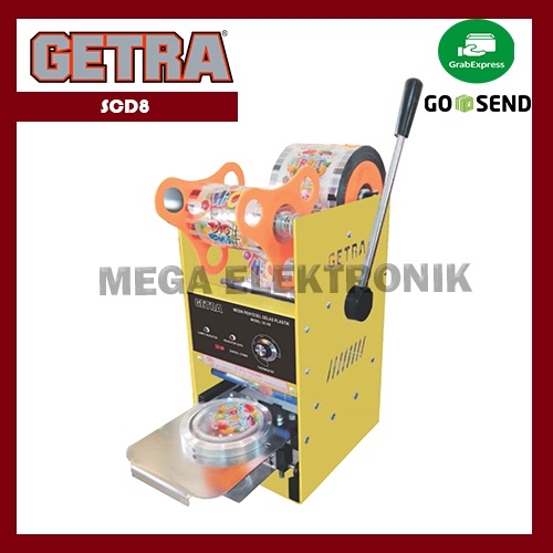 Getra SCD8 Cup Sealer Mesin Press Minuman