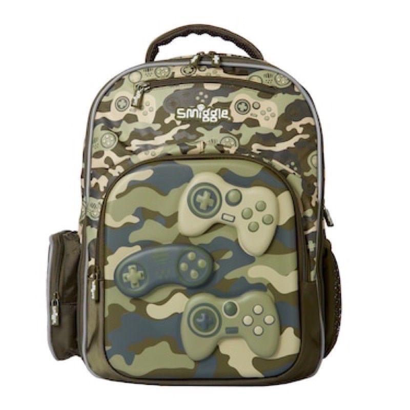 SMIGGLE BACKPACK GAME ARMY HARDTOP ULTRA BEAM, SMIGGLE TAS RANSEL, FLASH SALE DAN TERMURAH, NEW, 100