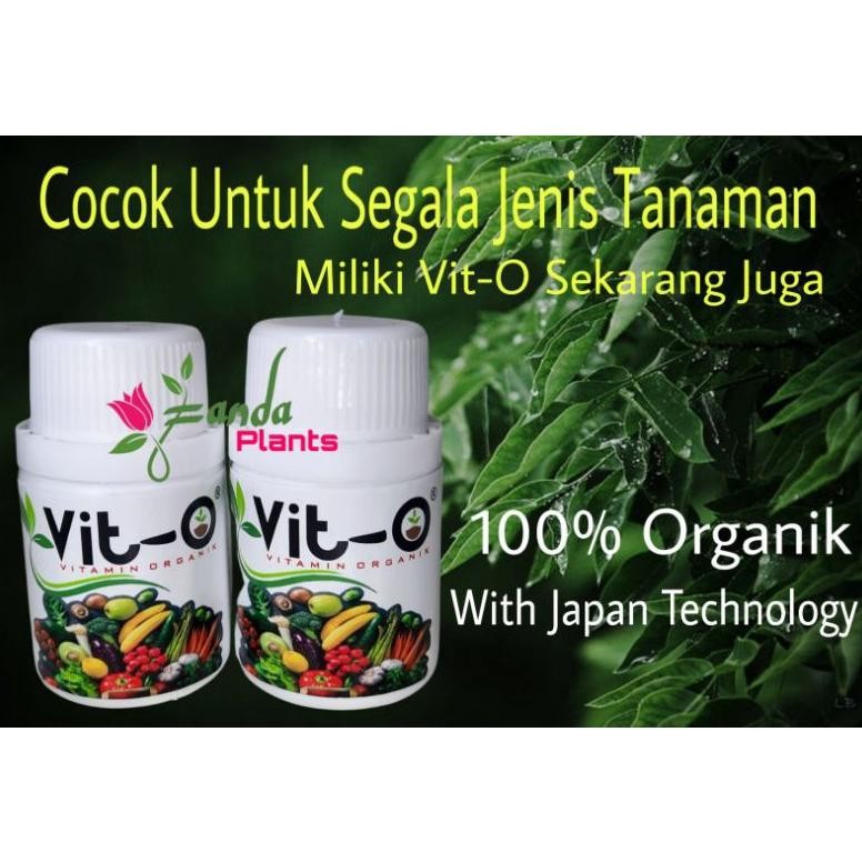 Pupuk Organik Vit O Pupuk Vitamin Tanaman Super 45 ML Kemasan Baru