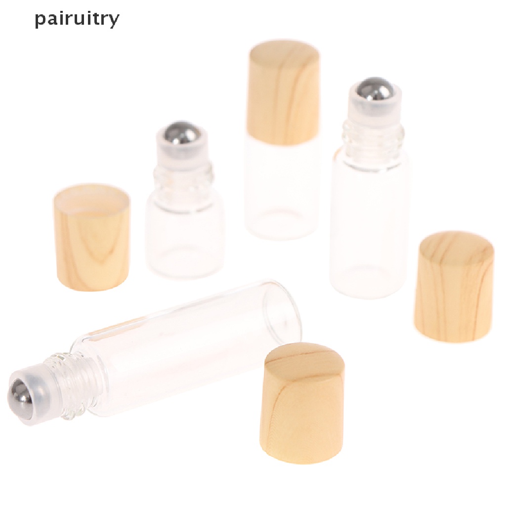 Botol Roll On Kosong Isi Ulang Bahan Kaca Ukuran 1 / 2 / 3 / 5ml Untuk Parfum