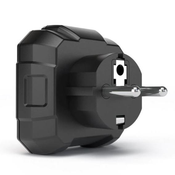 Terbaru Socket Tester Uji Kelistrikan Grounding Meter 220V Dengan Voltmeter - Eu Plug