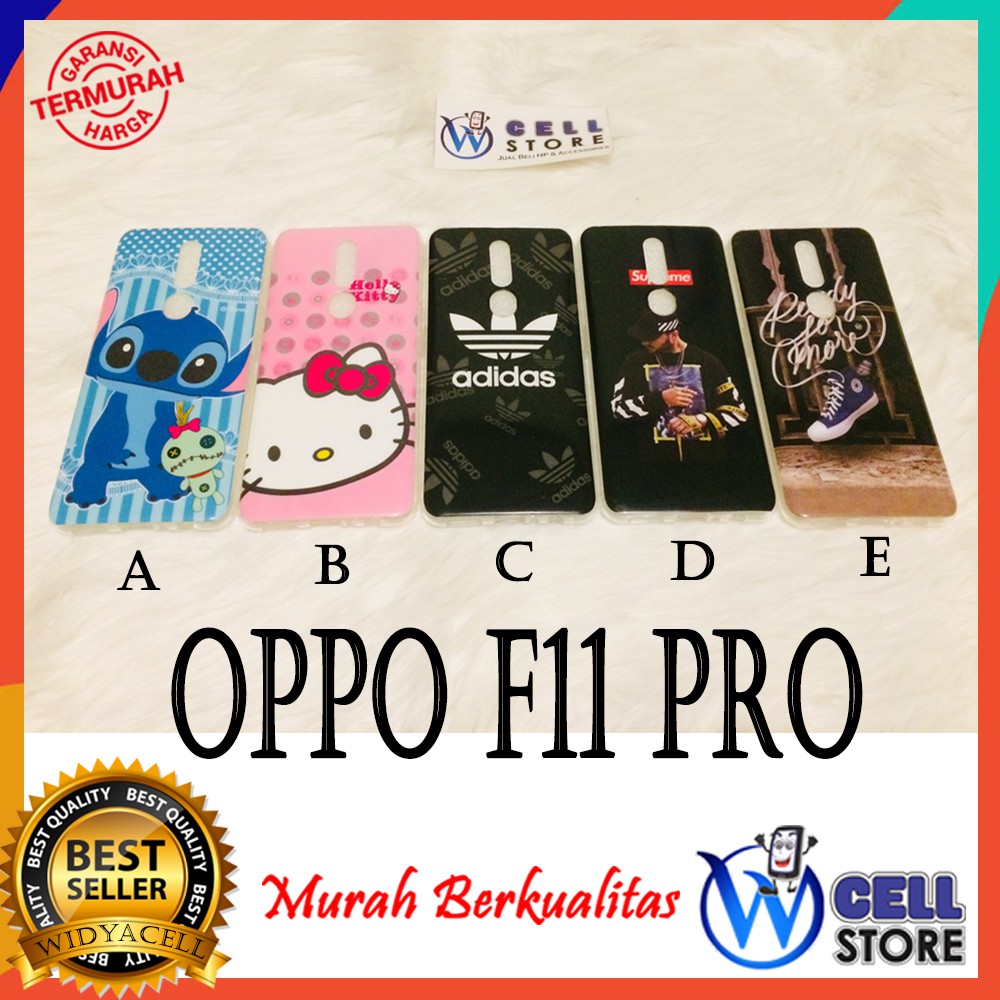 [WCELL] Hard Case / HardCase / Case Motif Oppo F11 Pro