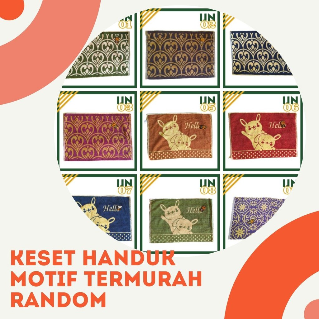 Keset Handuk Motif HSH Bathmat SURABAYA