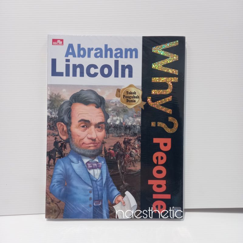 Buku ensiklopedia anak why? people abraham lincoln