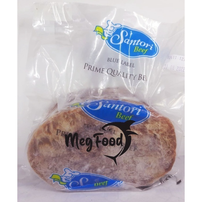 

Santori Blue Label Sirloin Beef Steak Frozen +/- 160 Gr x 5 Pcs
