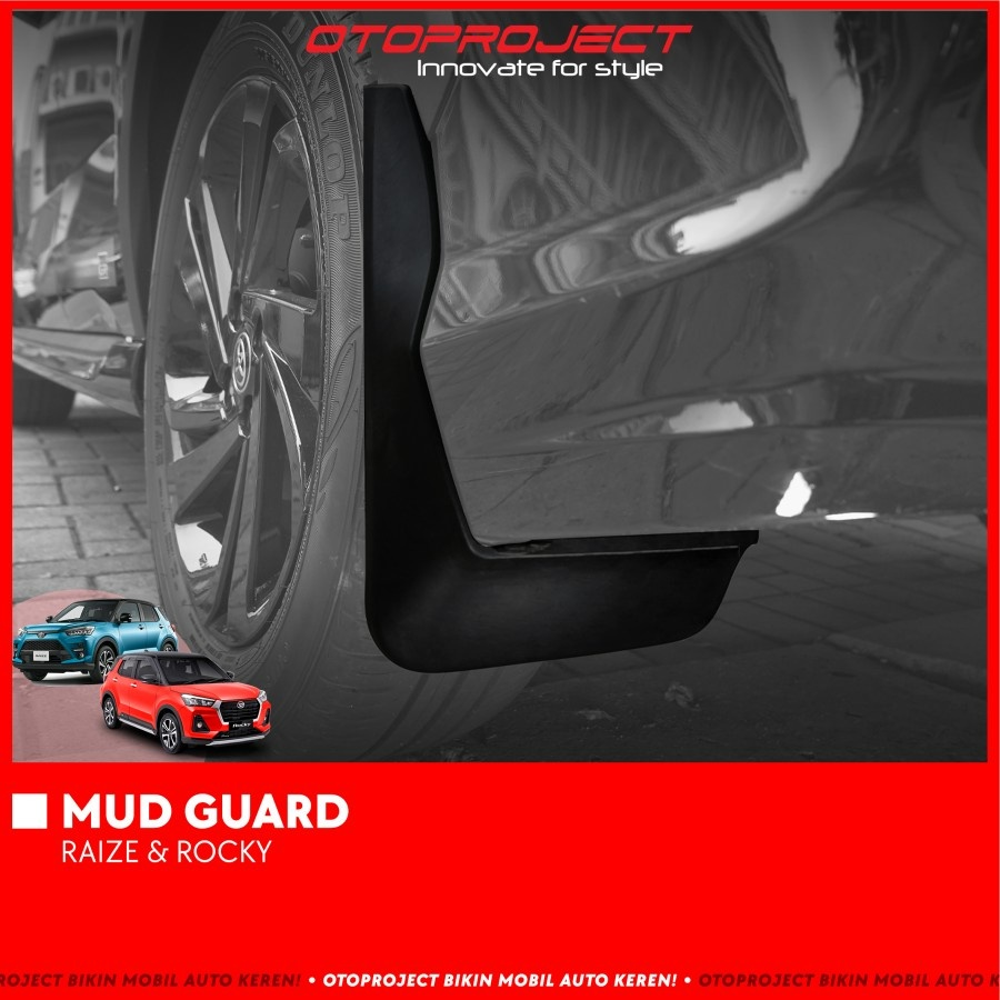 Mud Guard Karpet Lumpur Mobil Toyota Raize GR Daihatsu Rocky 2021 2022