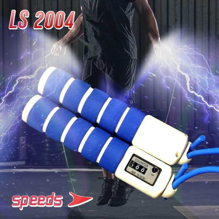 Tali Skipping Jump Rope Hitung Digital Pemberat Premium Quality 2004