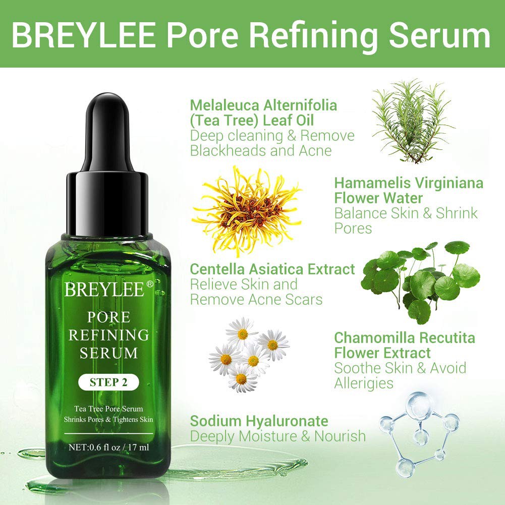 BPOM Breylee Blackhead Mask STEP 1 / Breylee Pore Serum STEP 2 ( Masker Komedo Serum Wajah )