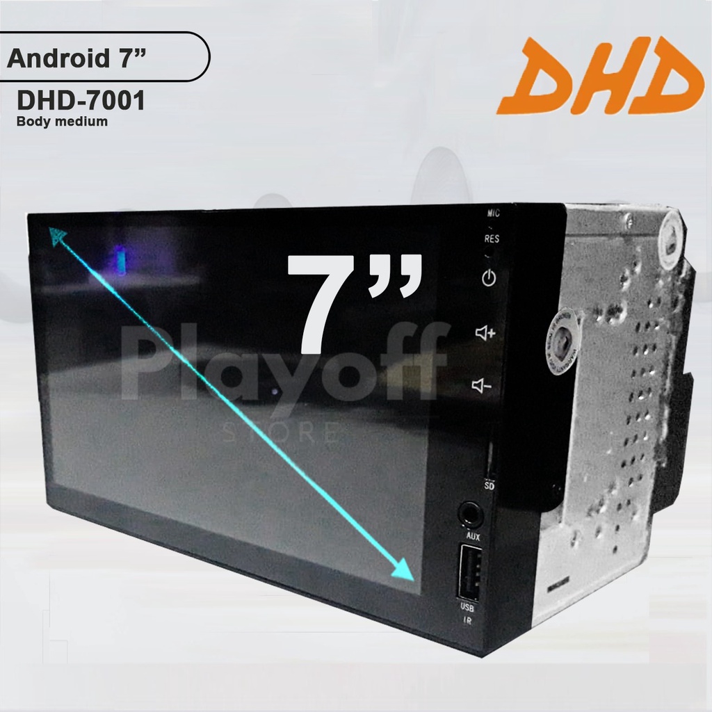 Head Unit ANDROID 7 INCH Double Din DHD-7001 GPS Mirrorlink Bluetooth