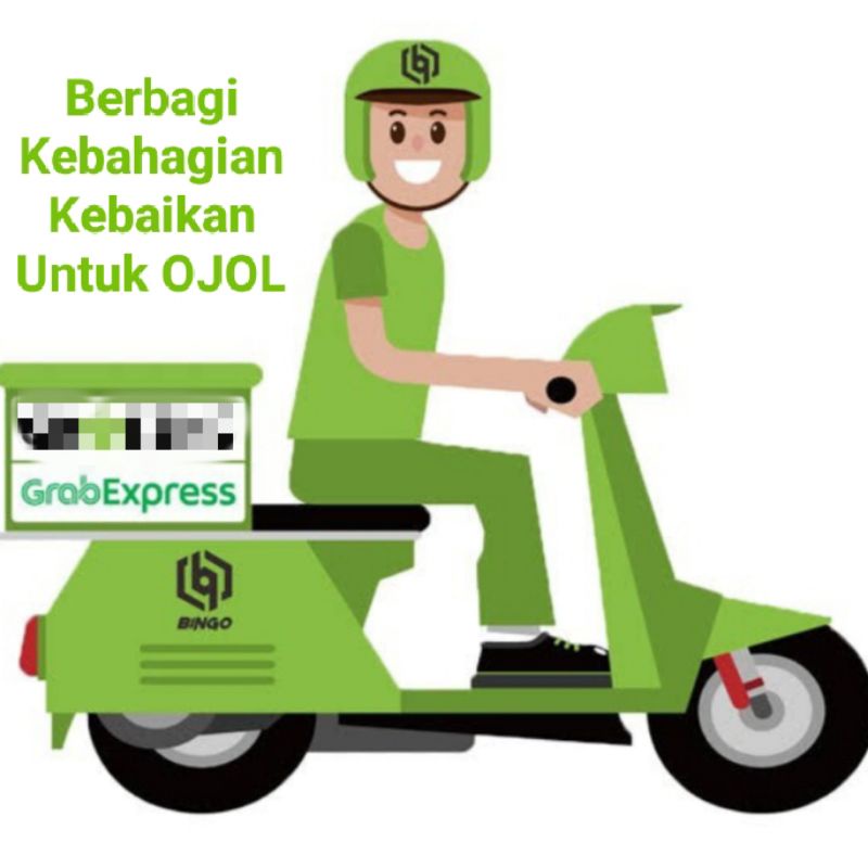 

Berbagi Kebahagian Dan Kebaikan Bersama OJOL 1 pcs