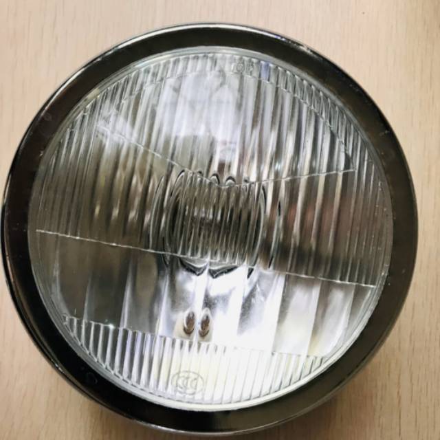 Reflektor Lampu depan Assy YB100 - YB-100 - CB 100 Chrome