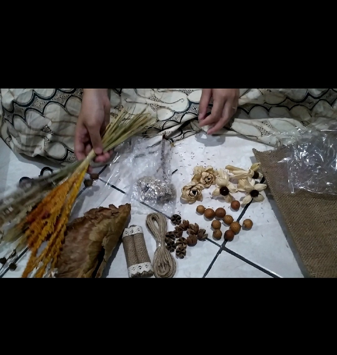 Bunga Kering Oson - Oson Violet