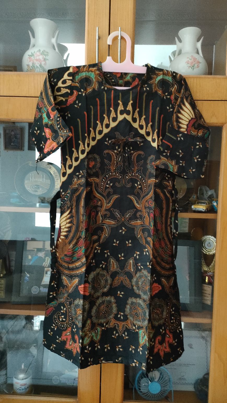 Majujaya Batik - Batik Couple Keluarga Motif Kupu Sogan - Busui Friendly - Ck302