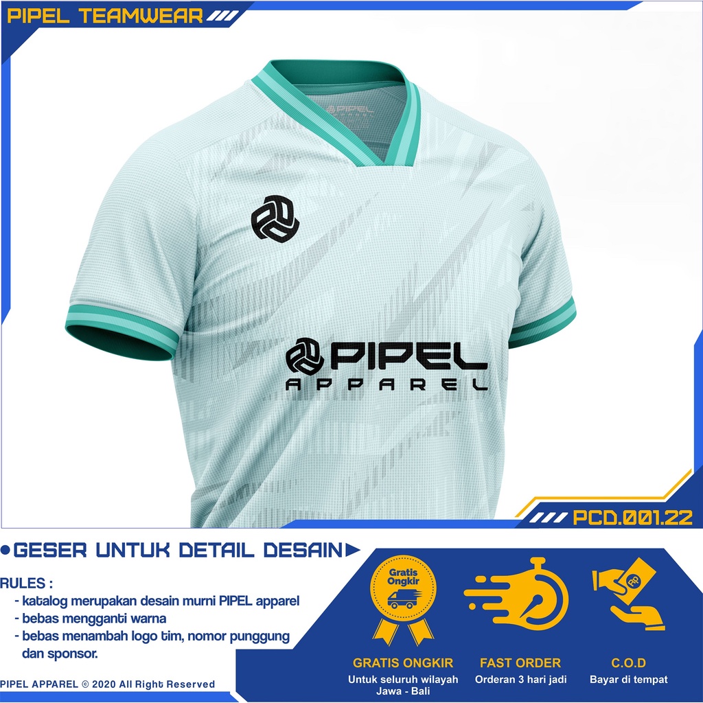 BISA COD SATUAN Jersey Futsal Full Printing Baju Bola Setelan Stelan Olahraga Badminton Volly Basket