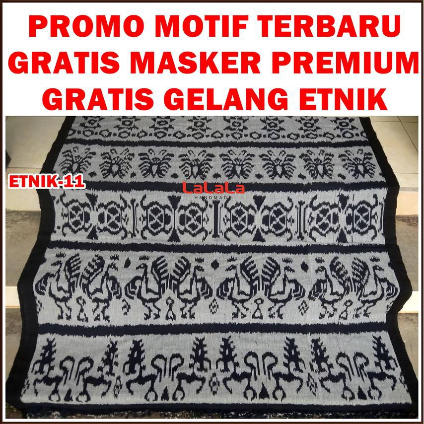 Kain Tenun Ikat Blanket Etnik Asli Motif Sumba Ntt Asmat Papua Kalimantan Toraja Bali Jepara Lombok Shopee Indonesia