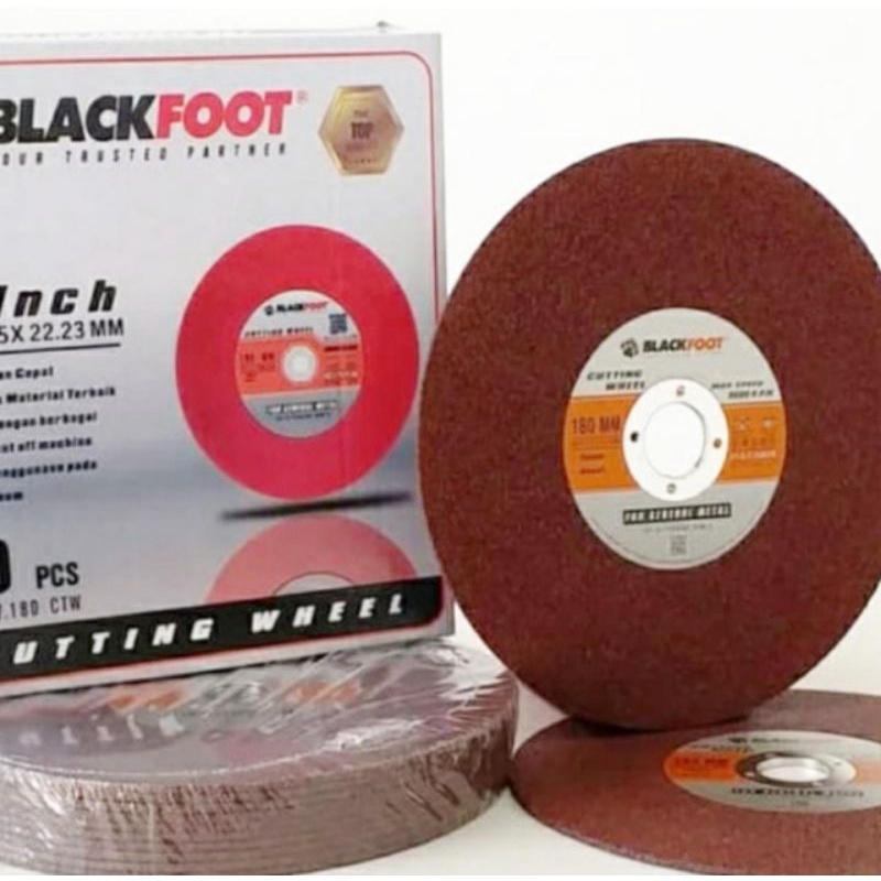 BLACKFOOT POTONG BESI 7" 180×2.5×22.23MM