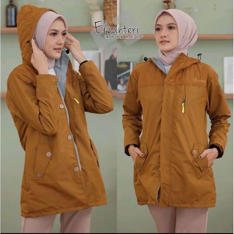 Jaket Wanita Terbaru Sabrina Bolak Balik