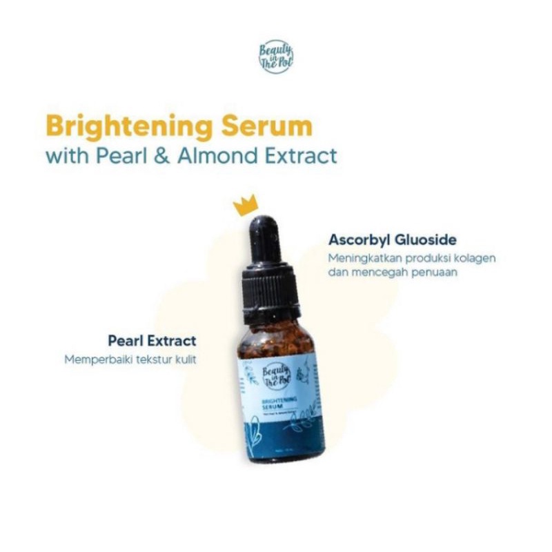 Brightening serum Beauty In The Pot | Skincare Alami BPOM