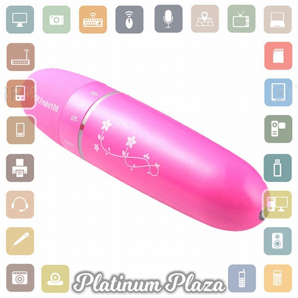 Face Lift and Eye Mini Massage Pen / Pena Pijat - mini 208 - Pink`K892RO-