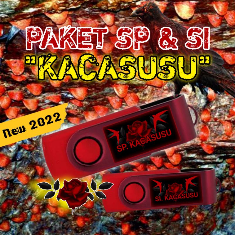 (Bisa COD) Paket "Suara Walet" SP & SI KACASUSU Original Premium