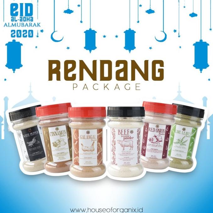 

House Of Organix Package Rendang Seasoning Powder
