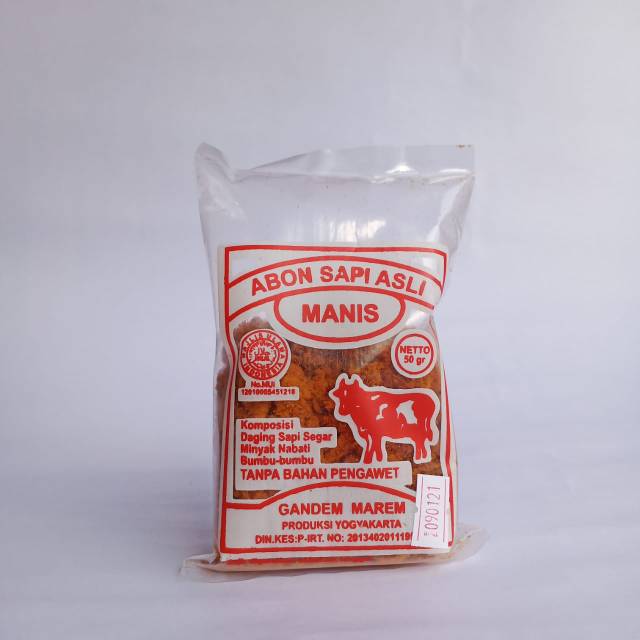 

Abon Sapi manis 50gr