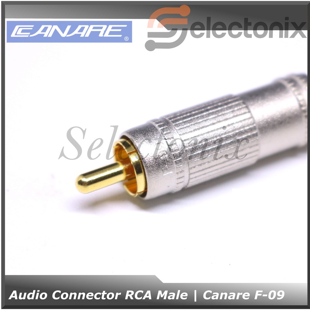 Jack Audio RCA Connector | Canare [F-09]