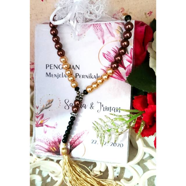 Souvenir Tasyakuran menjelang pernikahan (paket)