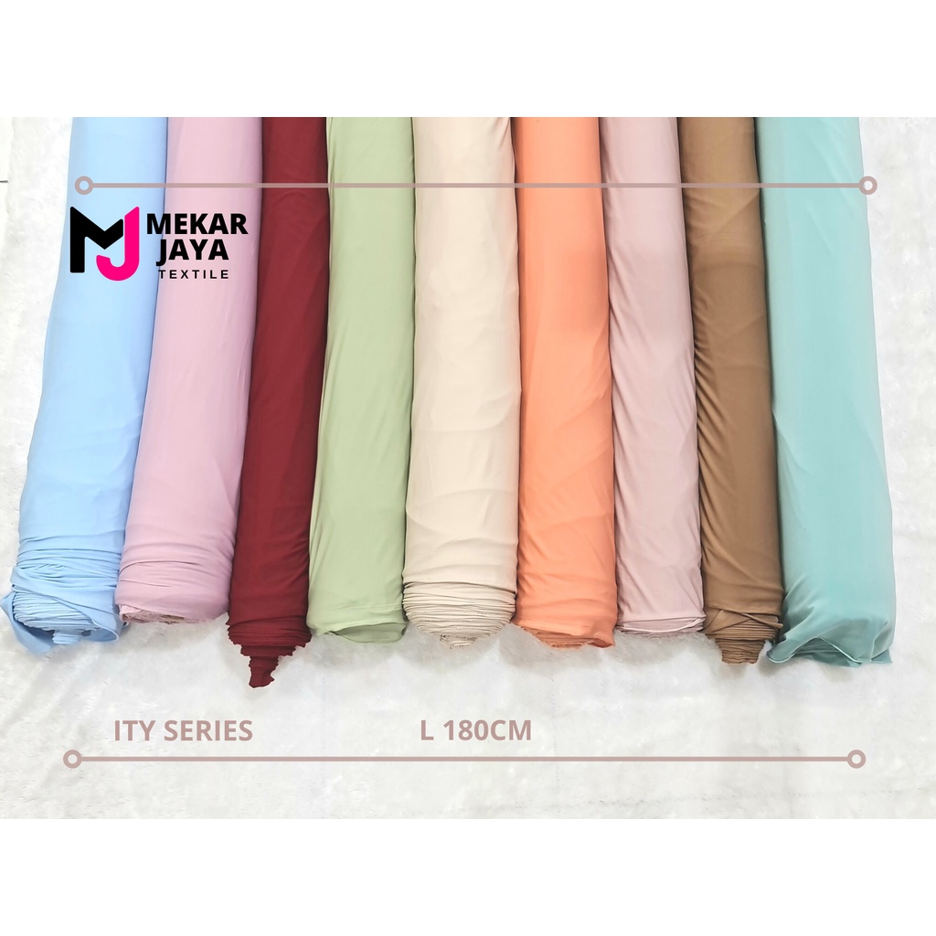 [KHUSUS ROLL/GROSIR] Kain Jersey ITY Spandex | Stella Premium
