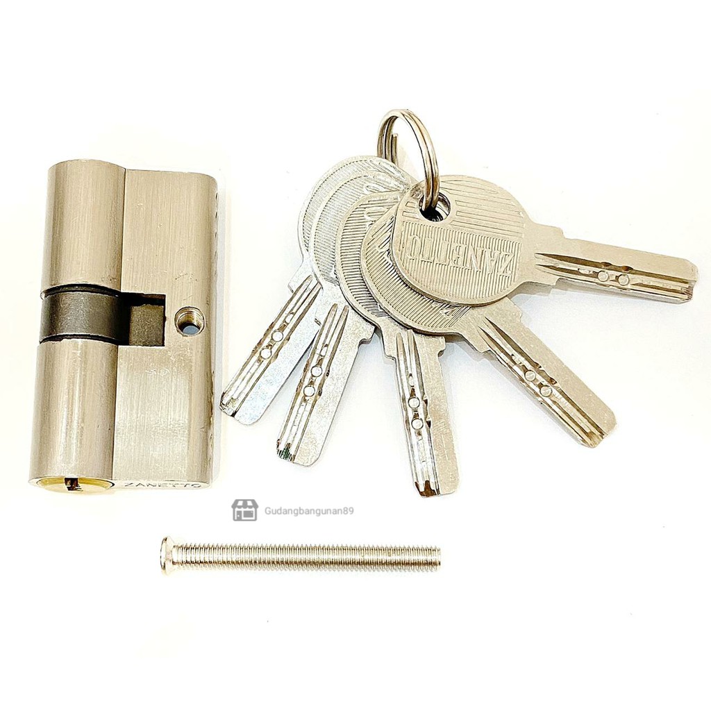 Silinder Kunci Pintu Rumah Komputer/Silinder Pintu Kayu/Anak Kunci Pintu 5 Set Komputer