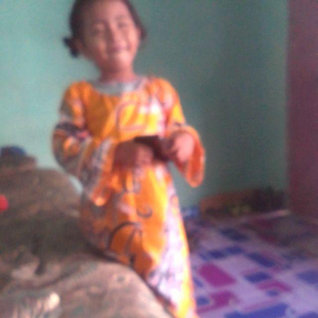 118. Gamis Batik Anak Balpong