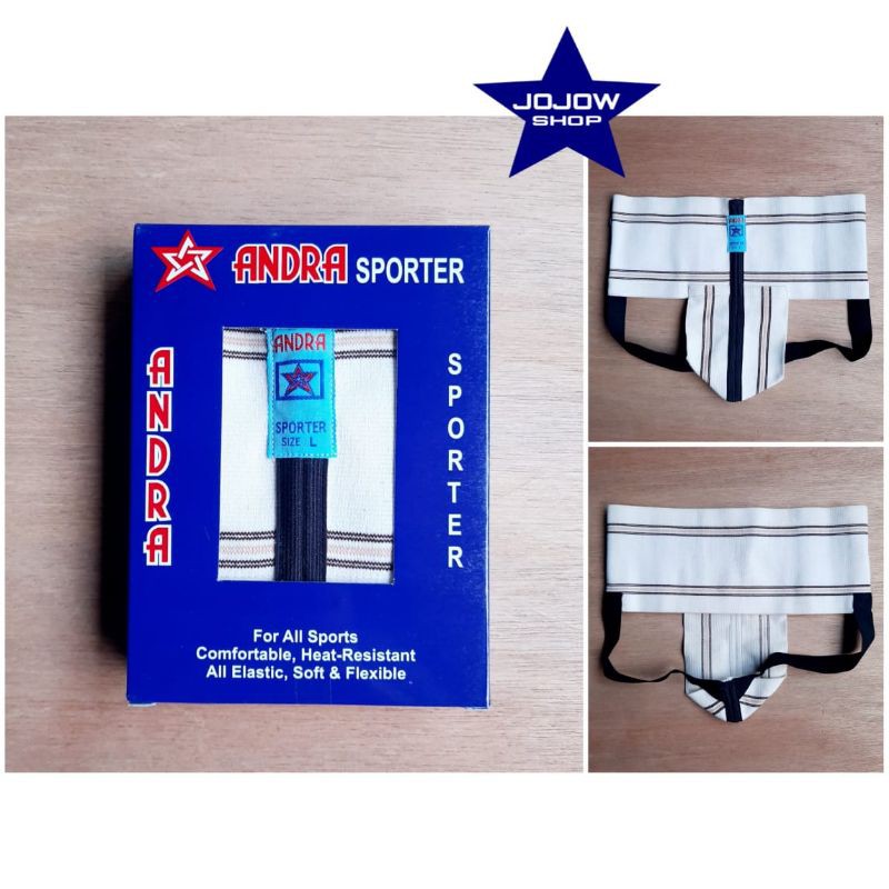 Celana Dalam Turun Berok Pria | Korset Olahraga | Anti Hernia | ANDRA SPORTER