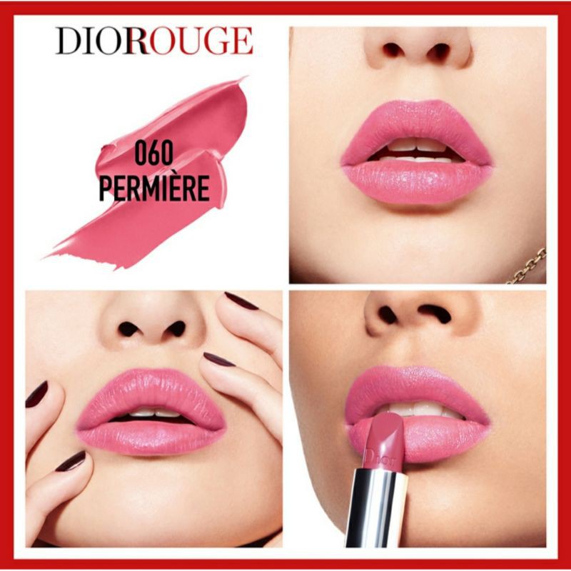 DIOR ROUGE DIOR LIPSTICK - 060 PREMIERE 