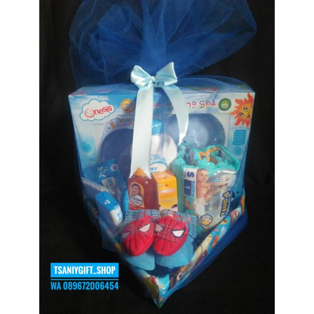 Parcel bayi hadiah perlengkapan bayi