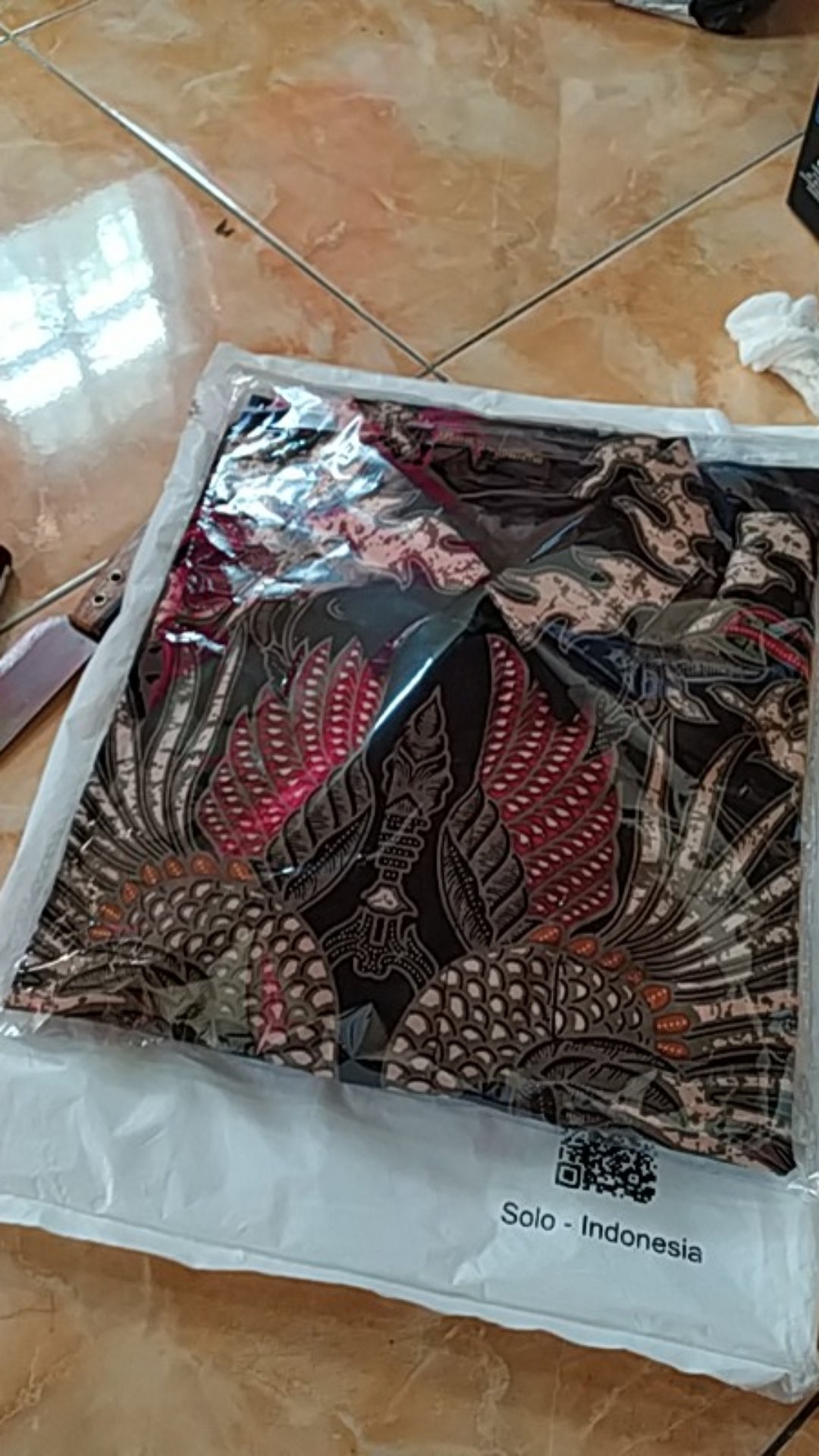 Kemeja Batik Pria Panjang Peksi Salur Full Furing