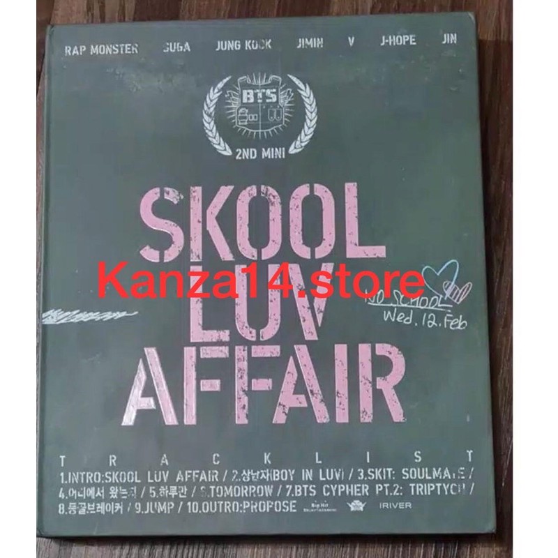 Ready Album only BTS School Luv Affair SLA