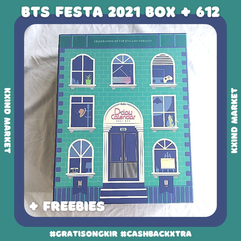 BTS FESTA 2021 Box / BTS festa / album BTS / d day calendar BTS / photocard BTS / PC Jungkook