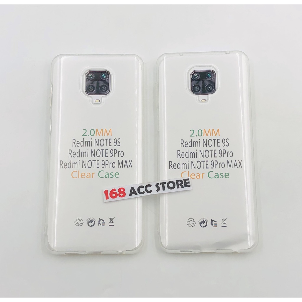SILIKON XIAOMI REDMI NOTE 9 PRO SOFT CASE REDMI NOTE 9 PRO CLEAR CASE