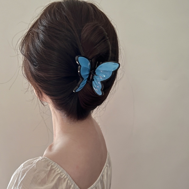 Butterfly Jepit Rambut Bentuk Kupu-Kupu / Hiu Model Simple