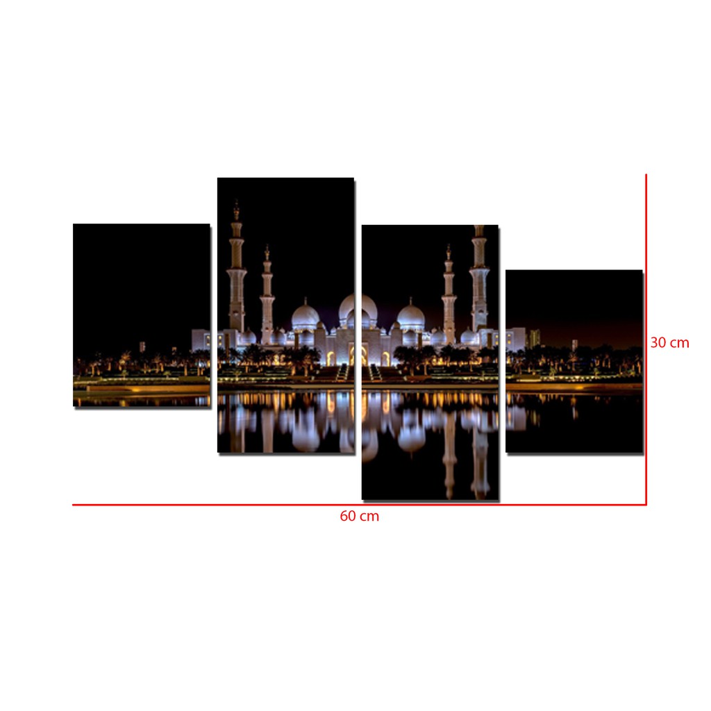 Hiasan Dinding 1 Set Masjidil 2nd Special Edition pusatmode1234