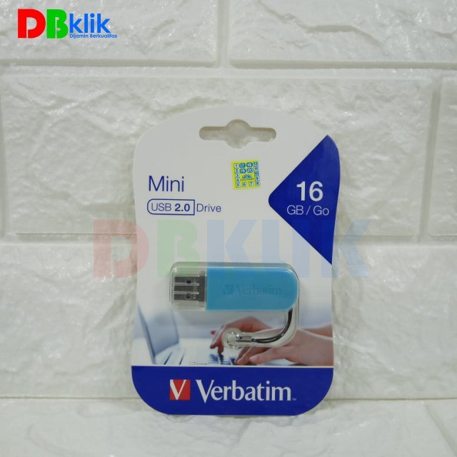 Verbatim Mini USB Drive 16GB - Blue