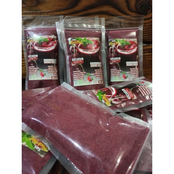 

Korzaln Bubuk Serbuk Powder Buah Bit 150 Gram / Buah Beet + Gula Siap Minum