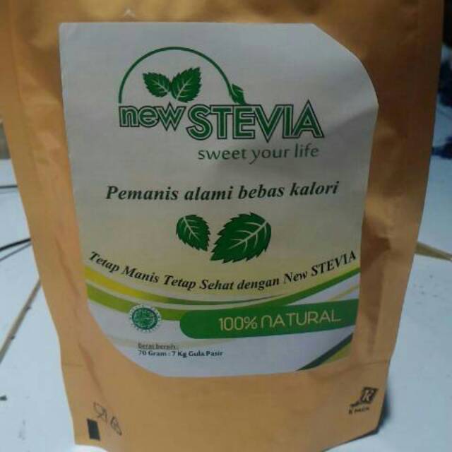 

Gula stevia serbuk putih/ powder/ ekstrak 70 gry