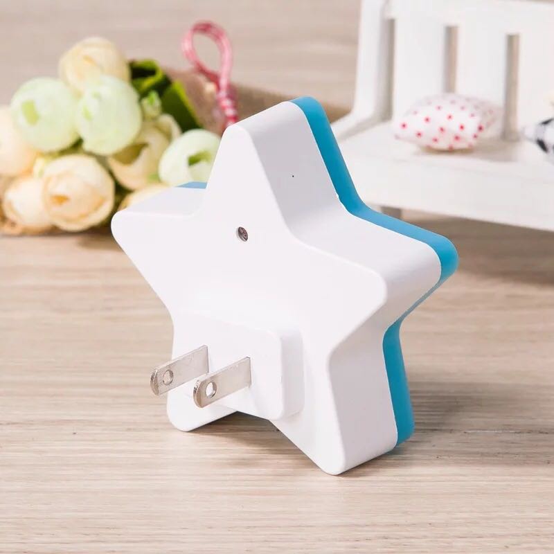 Lampu Tidur Anak Desain Lucu Bintang Warm Light - L300