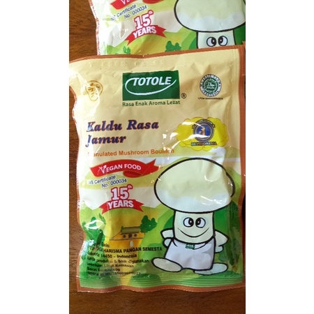 KALDU JAMUR TOTOLE halal MUI 40 gr