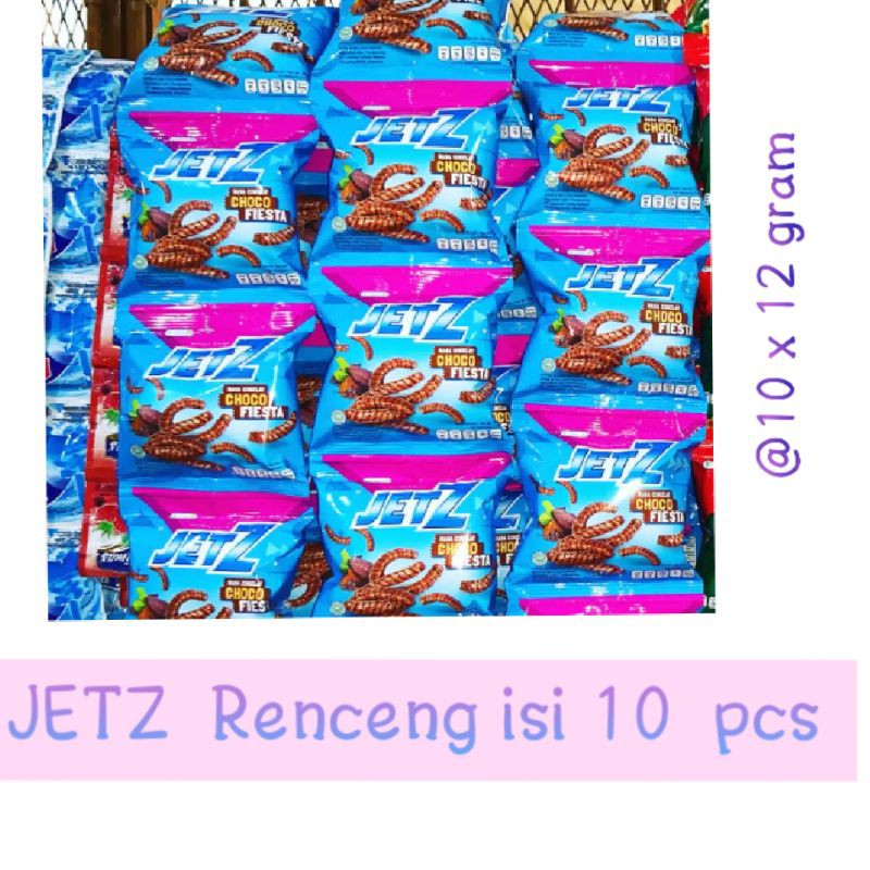 

Jetz Stick Coklat Renceng isi 10 pcs/10 bks